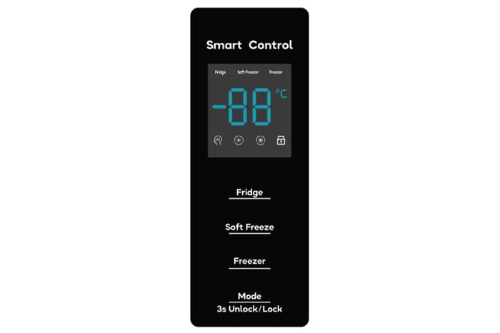 Tủ lạnh Casper Inverter EcoFresh 432 lít Multi Door RM-E432PBS